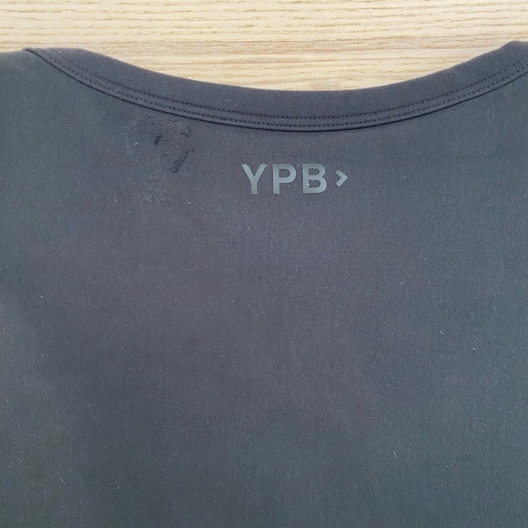 YPB sculptLUX Split-Hem Flare Legging + Plunge Henley Slim Tank | size M - Picture 9 of 14